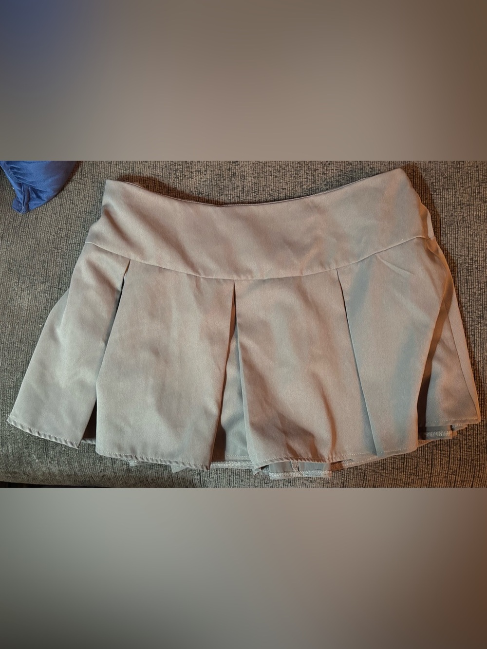 SHEIN Curve Gray Skort